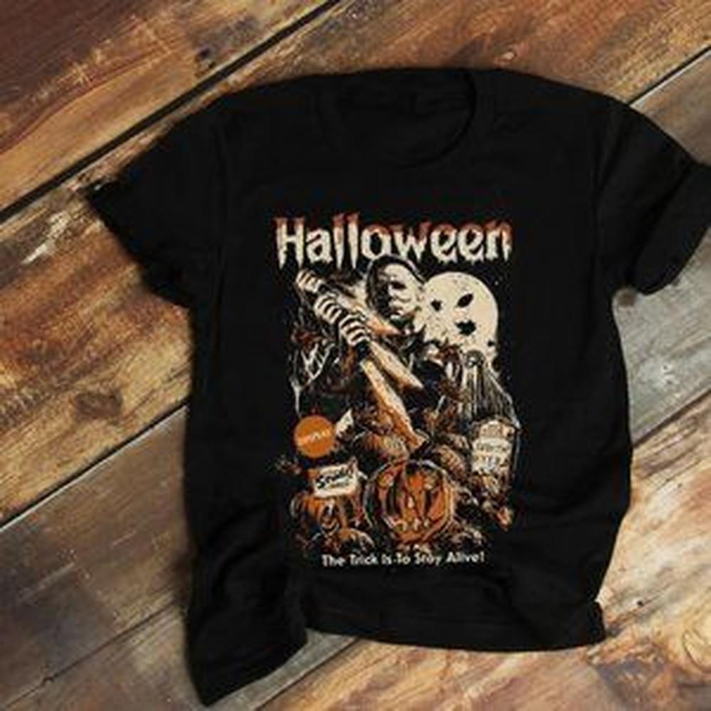 Halloween Horror Movie T-Shirt Scream T Shirt Scream Horror Movie Tee Shirts